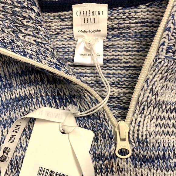 Carrement Beau Cotton and Wool blend sweater - NWT - Picture 5 of 7